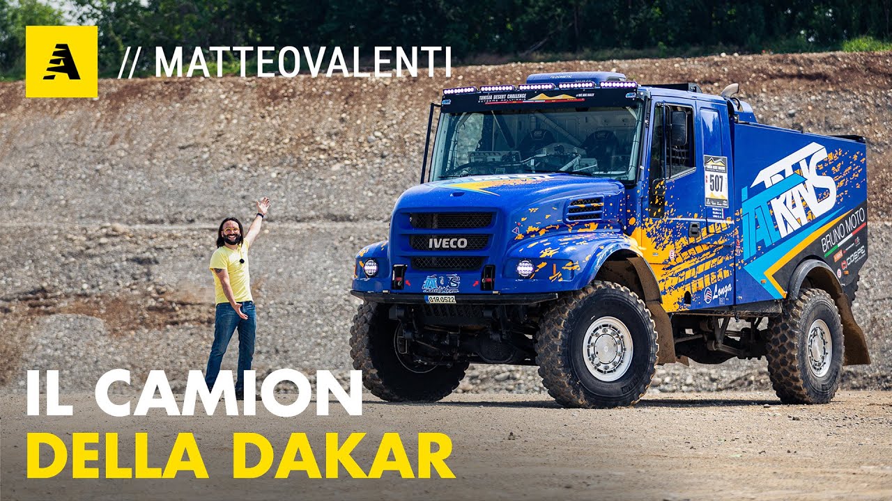 Come si guida il CAMION della DAKAR? Tutti i segreti dell'IVECO POWERSTAR da 1.100 CV