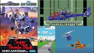Super Thunder Blade Mega Drive / Genesis - C&M Playthrough