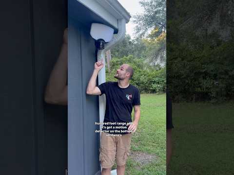 Super Bright Motion Floodlight From Globe Electric.