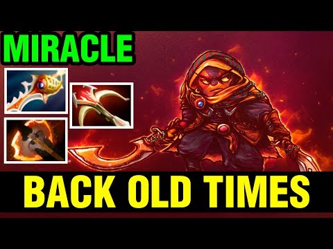 BACK OLD TIMES BUILD!! - MIRACLE EMBER SPIRIT OLD BUILD STYLE IN 7.15 - Dota 2