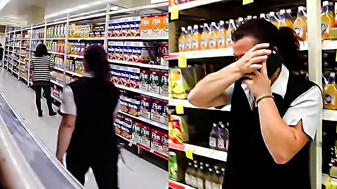 A Grocery Store Employee’s Crying Breakdown After Bumping Into A Customer