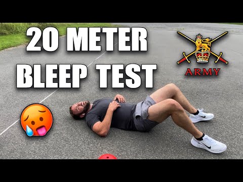 20 Meter Bleep Test | British Army Fitness Assessment | Tips on how to pass!