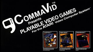 Every CommaVid Atari 2600 Game