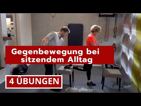 Bewegungstraining bei einem sitzenden Alltag #gesundheit #bewegung #dehnen