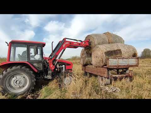 siano 2022r, 22.10.22r, zwożenie siana 2022r.