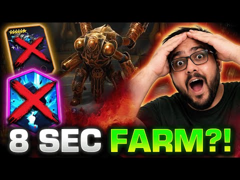 8 SEC SPEED FARM TEAM! Iron Twins SMASHED - No Rend, No Cat's Gaze | Raid Shadow Legends