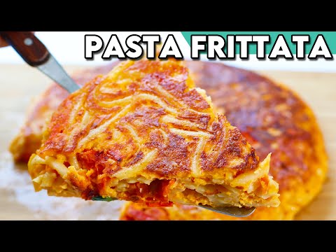 Italian Pasta Frittata (Frittata di Spaghetti)