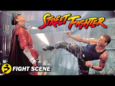 STREET FIGHTER | Jean-Claude Van Damme | Bison vs. Guile | Final Fight