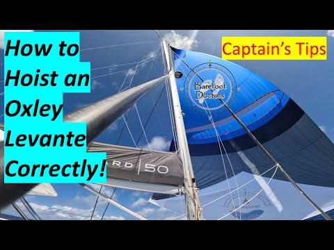 How to Hoist an Oxley Levante Correctly - Captains Tips!