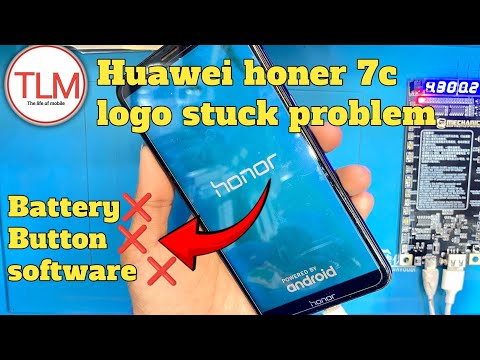 Huawei honer 7c logo stuck || This Was Unexpected || Honer 7c logo problem ||