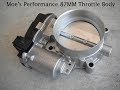 Moe's Performance 87MM Throttle Body Install