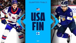 2026 세계 주니어 선수권 대회 미국 vs 핀란드 하이라이트 | 8강전