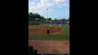 Betty Tilley WS Dash National Anthem