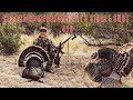 Turkey Hunting 2024 Colorado Merriam Mid Day With A 410 GOBBLING HIS HEAD OFF