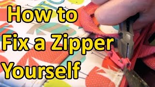 How to Fix a Zipper Yourself