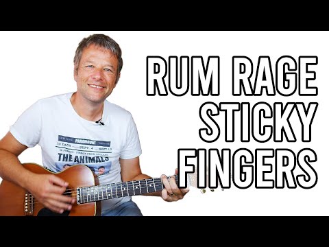 How to Play "Rum Rage" by Sticky Fingers | Acoustic Guitar Lesson