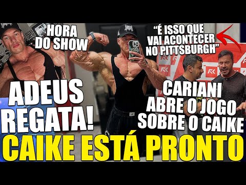 ABSURD CAIKE! RIPPED HIS TANK TOP AND SCARED EVERYONE! READY TO GO UP IN THE PITTSBURG PRO