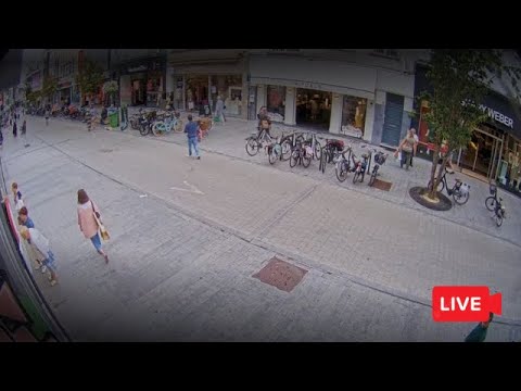Bruul Street Webcam in Mechelen live webcam