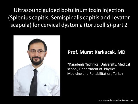 Ultrasound guided BTX injection (Splenius capitis, Semispinalis capitis and Levator scapula) part- 2