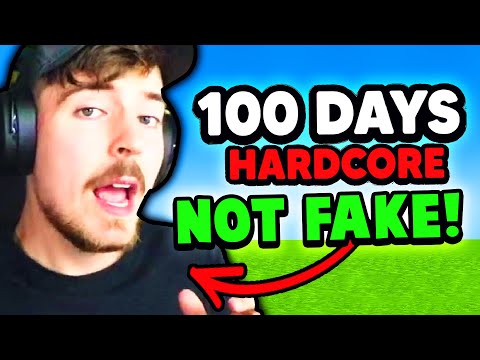 Did MrBeast FAKE His 100 Days In Minecraft?