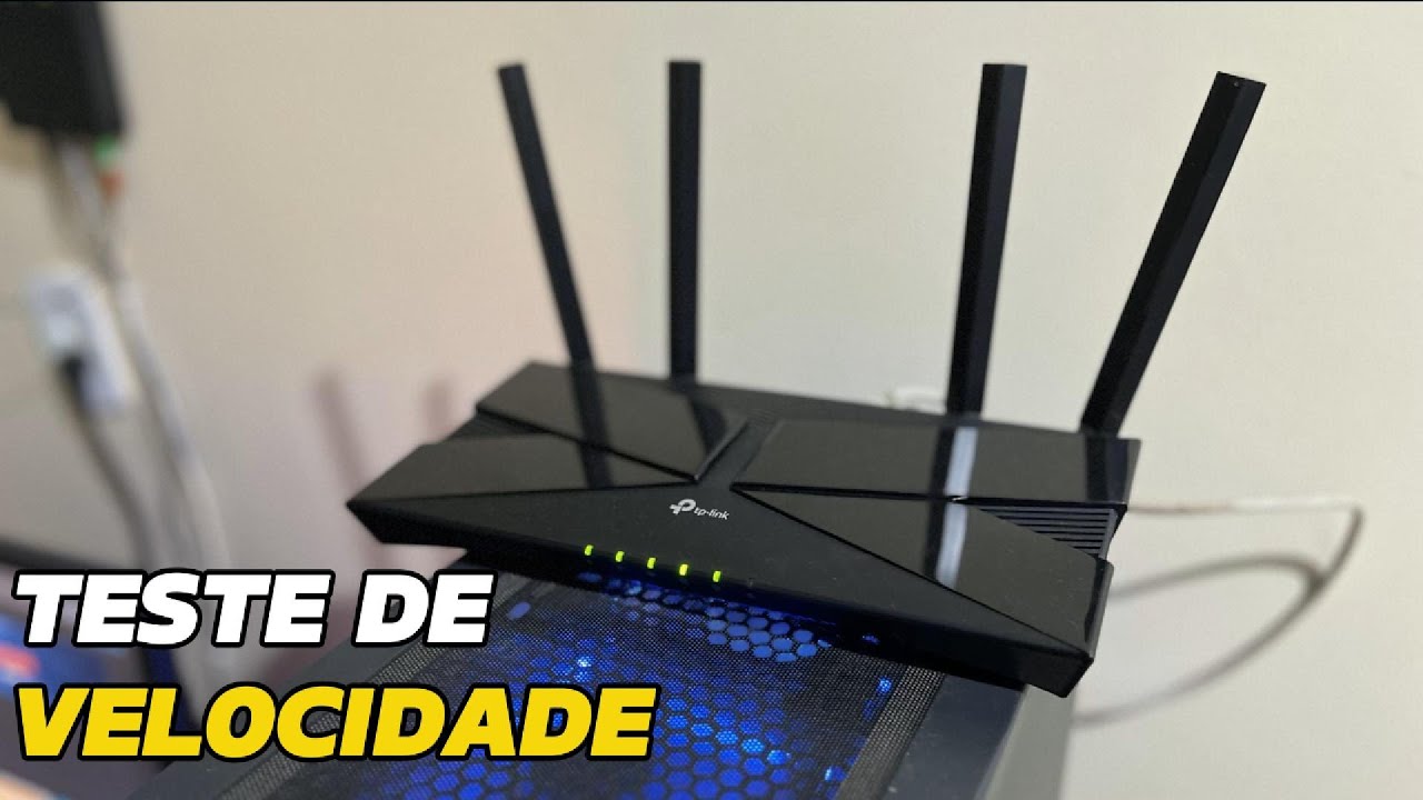 TESTE DE VELOCIDADE DO ROTEADOR TP-LINK EX511 NO PC E CELULAR