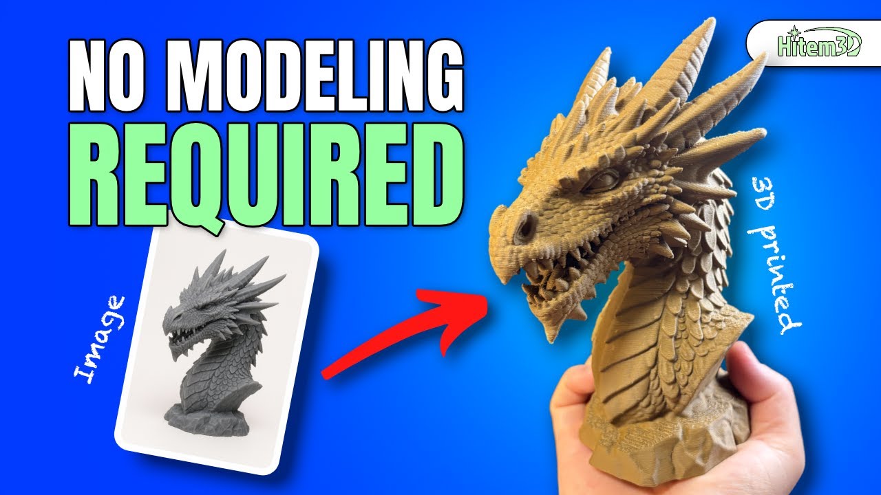 Turn Any Image Into A 3D Print With AI (In Minutes!)