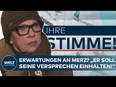IHRE STIMME: Erste Neujahrsansprache von Merz – Was erwarten die Bürger?