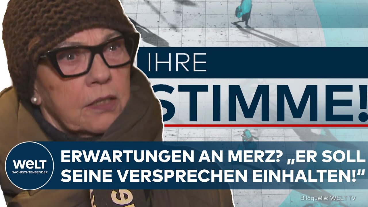 IHRE STIMME: Erste Neujahrsansprache von Merz – Was erwarten die Bürger?