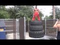 Muscle Link Flips 1,000lbs Tire 21 Times in 10 Minutes @LIFTMOREFITNESS!