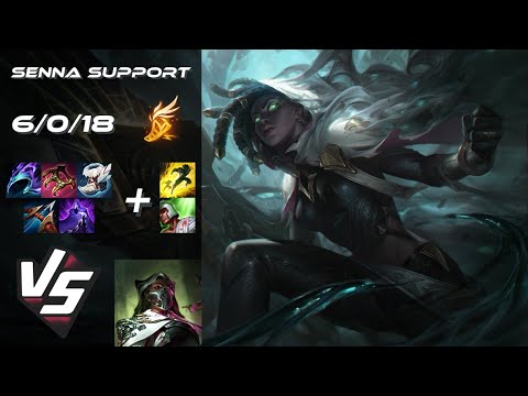 SUPPORT Senna vs Renata Glasc - NA Grandmaster Patch 14.10