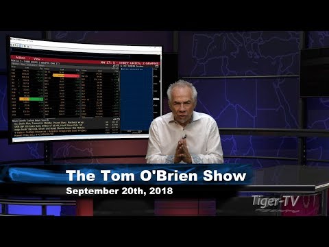 September 20th Tom O'Brien Show on TFNN - 2018