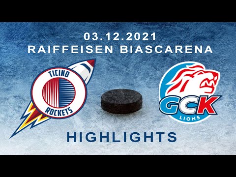 HCB Ticino Rockets VS GCK Lions (Swiss League 21/22)