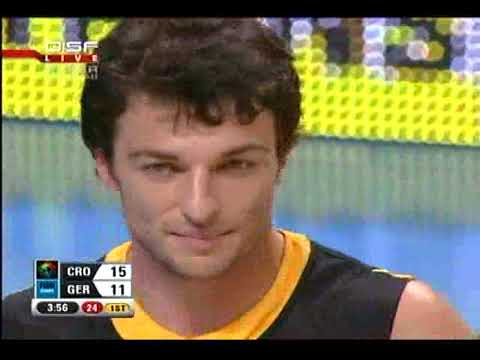 EUROBASKET: 2007 5th place game - Croatia vs Germany (Nowitzki 31 pts + 12 rebs)