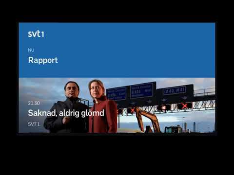 SVT Melodifestivalen Ident Menu 2019 Menyn ident 2