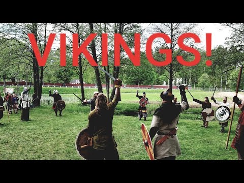 Viking market in Vetlanda,  Sweden