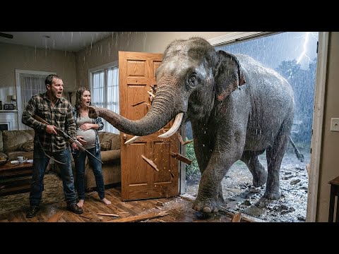 Angry Elephant Destroys Farmhouse Door... Then Saves The Family From DEATH | Animal Rescue Story