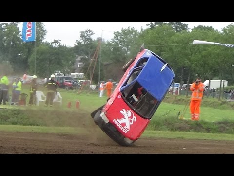 Crashes Autocross Eelde 21-08-2016