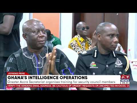 Greater Accra Secretariat organises training for security council members