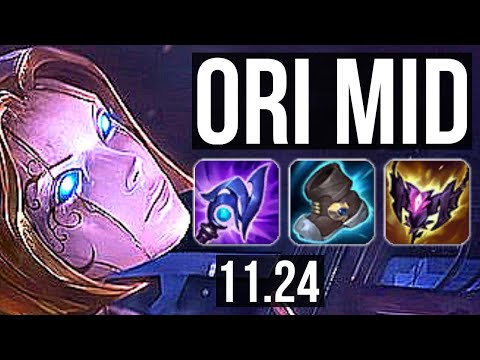 ORI vs SYNDRA (MID) | 8/0/10, Legendary | EUW Master | 11.24