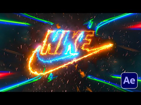 Easy After Effects Tutorial Particles Logo Text Animation Download Free Template