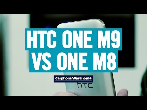 HTC One M9 v HTC One M8