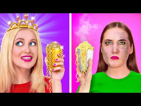 STUDENTE RICCO VS POVERO || Momenti imbarazzanti che capitano a tutti su 123 GO Like!