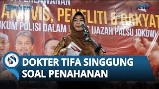 Prediksi Bakal Langsung Ditahan seusai Diperiksa sebagai Tersangka, Dokter Tifa Saya: Nggak Perduli