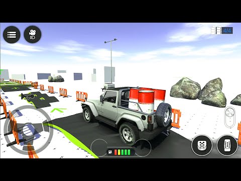 Offroad Cargo Jeep Driving Simulator 2021 | New Prado Jeep Transporter Driver – Android Gameplay