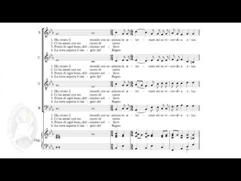 Misericordes sicut Pater! - Hymn of the Jubilee of Mercy | music score | 1080p