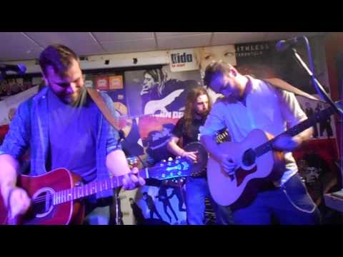 Folkestra ~ Steady Away @ Venue,Colne 31 08 15