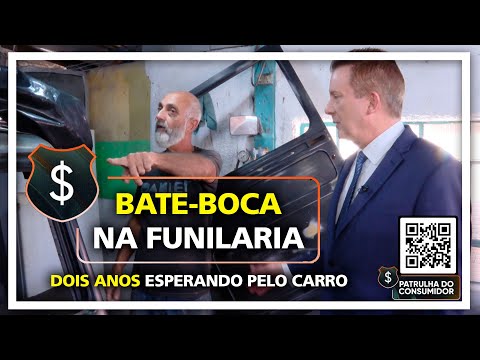 BATE-BOCA NA FUNILARIA - DOIS ANOS ESPERANDO PELO CARRO.