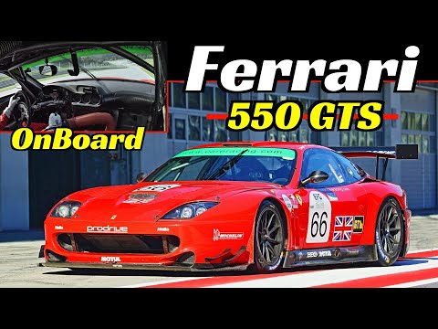 Ferrari 550 GTS Maranello Prodrive + OnBoard at Red Bull Ring - EPIC V12 Warm-Up & Engine Sound 😱