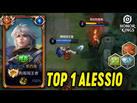 TOP 1 ALESSIO IN CHINESE HOK - Alessio Insane One Hit Damage Build (Must Try) - LEGEND RANK