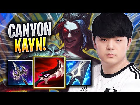 CANYON IS SO CRAZY WITH KAYN! - DK Canyon Plays Kayn JUNGLE vs Ivern! | Season 2023